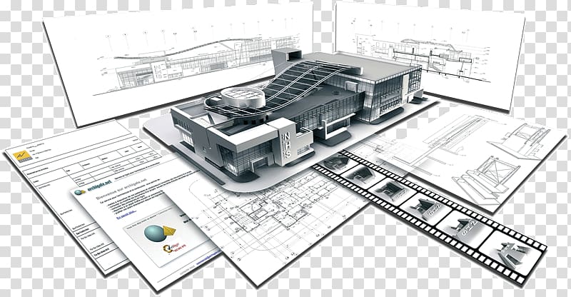 Building information modeling ArchiCAD Architectural engineering, building transparent background PNG clipart