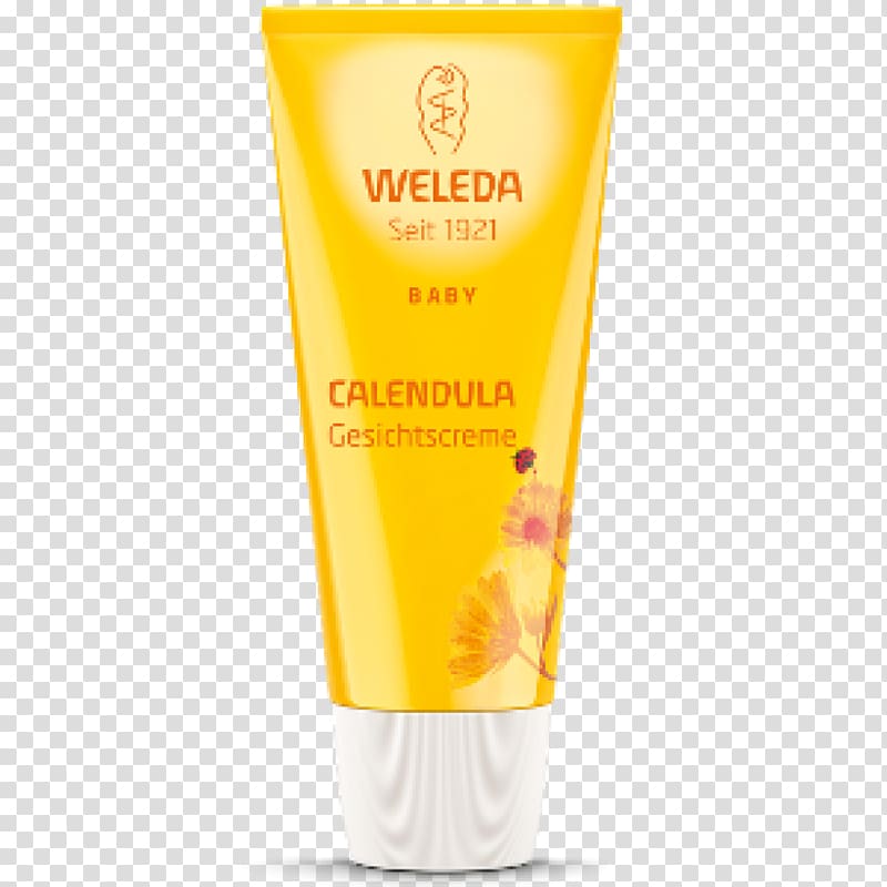 Lotion Weleda Baby Calendula Face Cream Weleda Calendula Baby Face Cream Cosmetics, Face transparent background PNG clipart