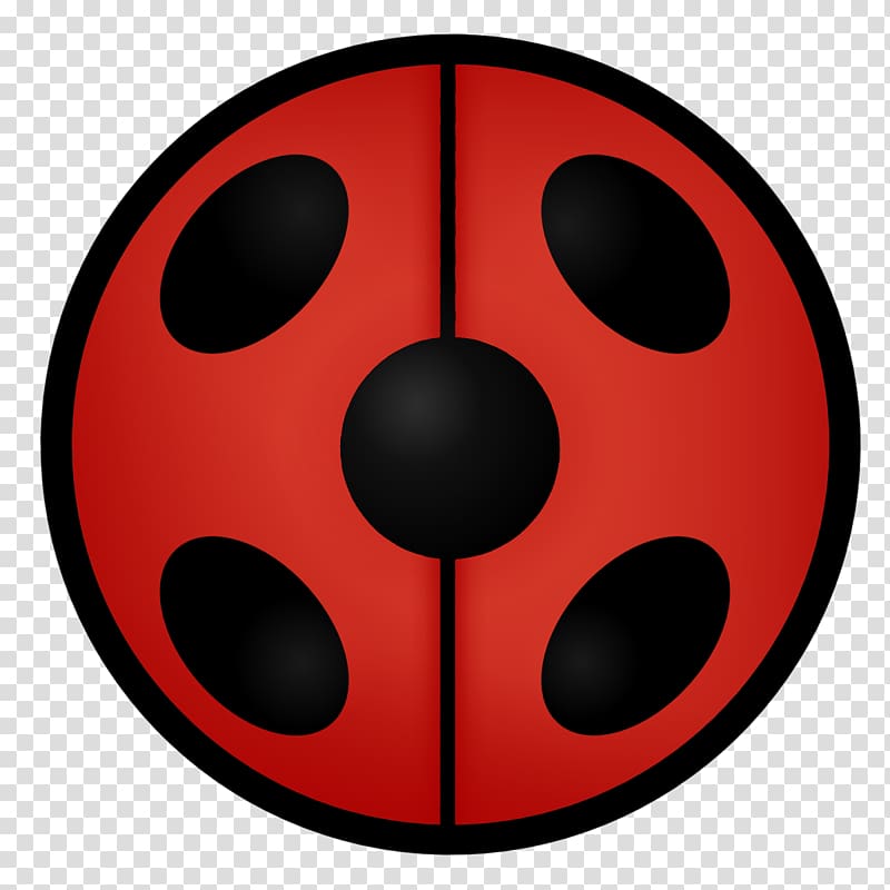 round red and black polka dot illustration, Symbol Pattern, ladybug transparent background PNG clipart