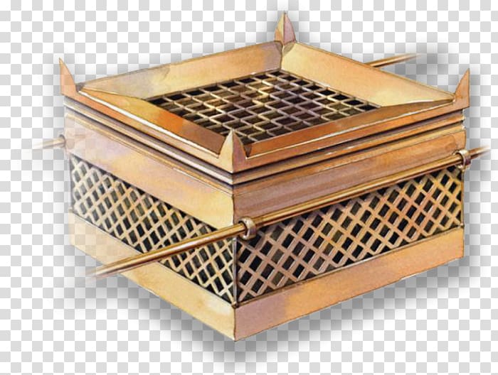 square brown box with two brass-colored handles, Tabernacle Holy of Holies Bible Old Testament Mercy seat, altar transparent background PNG clipart