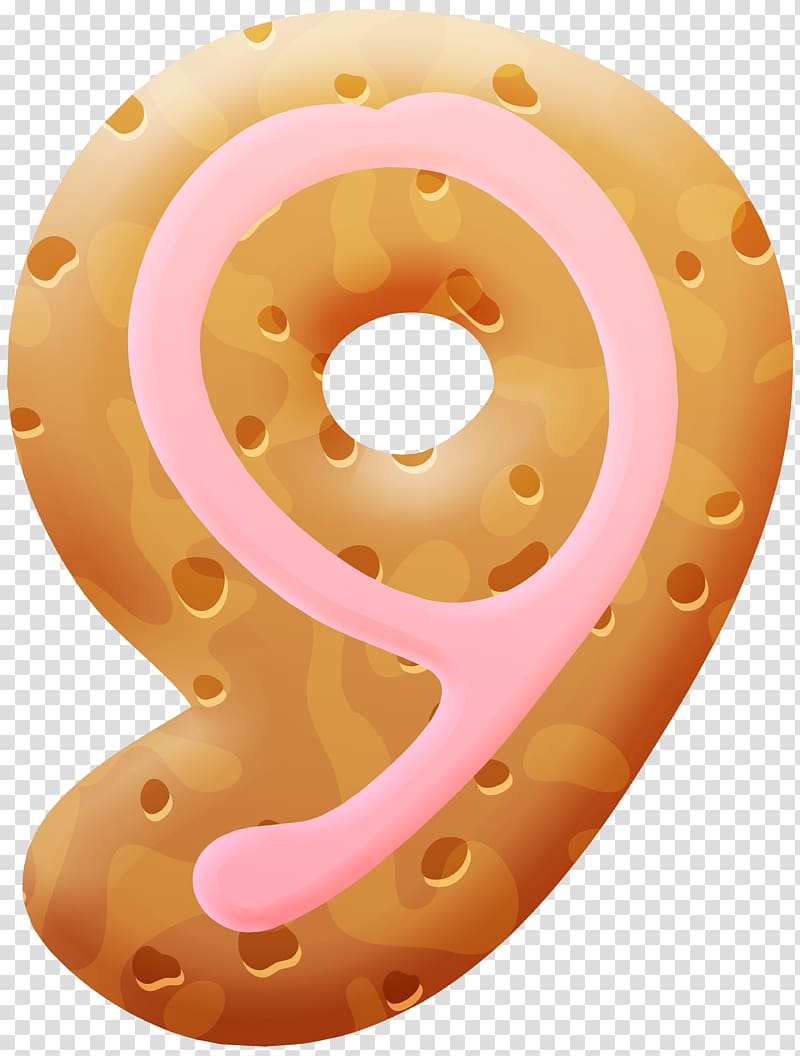 brown letter 9 biscuit , Sponge cake Biscotti Biscuit , Biscuit Number Nine transparent background PNG clipart