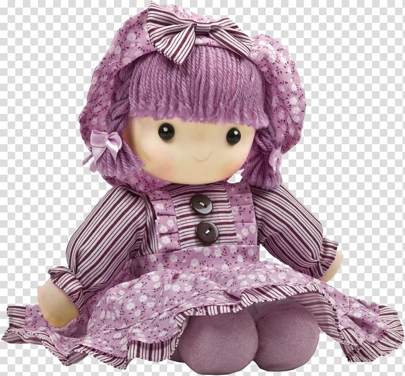 Doll Icon, Pretty cute girl doll transparent background PNG clipart