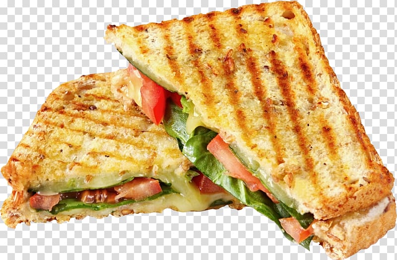 Hamburger Cheese sandwich Toast sandwich Shawarma, grilled food transparent background PNG clipart
