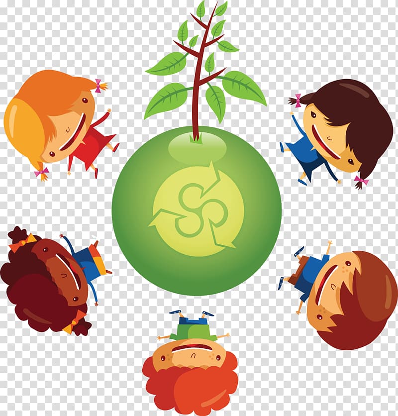 Sustainability Recycling Child, Children transparent background PNG clipart