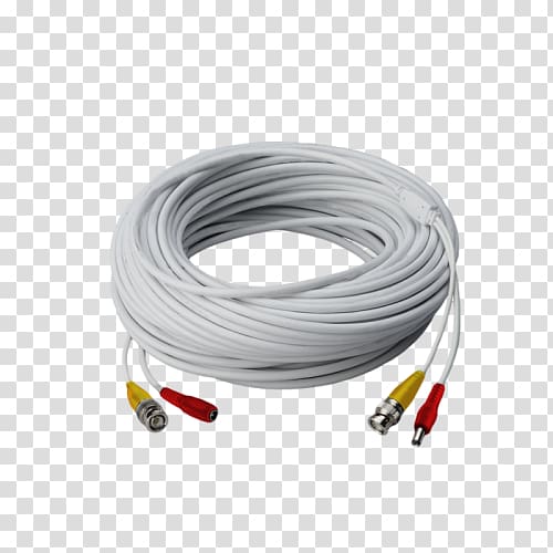 Category 5 cable Electrical cable BNC connector Lorex Technology Inc Extension Cords, Data Cable transparent background PNG clipart
