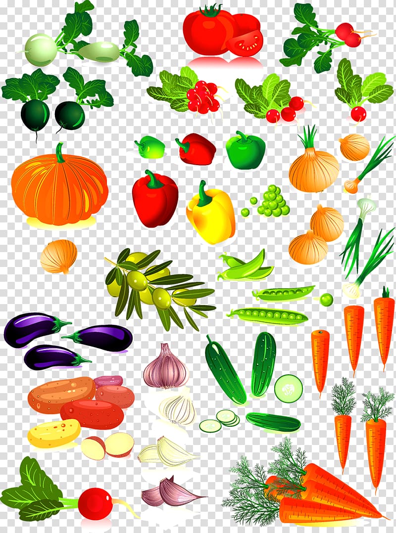 Vegetable , Vegetable collection transparent background PNG clipart