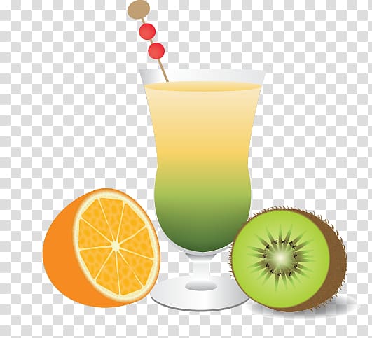 Orange juice Orange drink Limeade Cocktail garnish Harvey Wallbanger, fresh frui ts transparent background PNG clipart