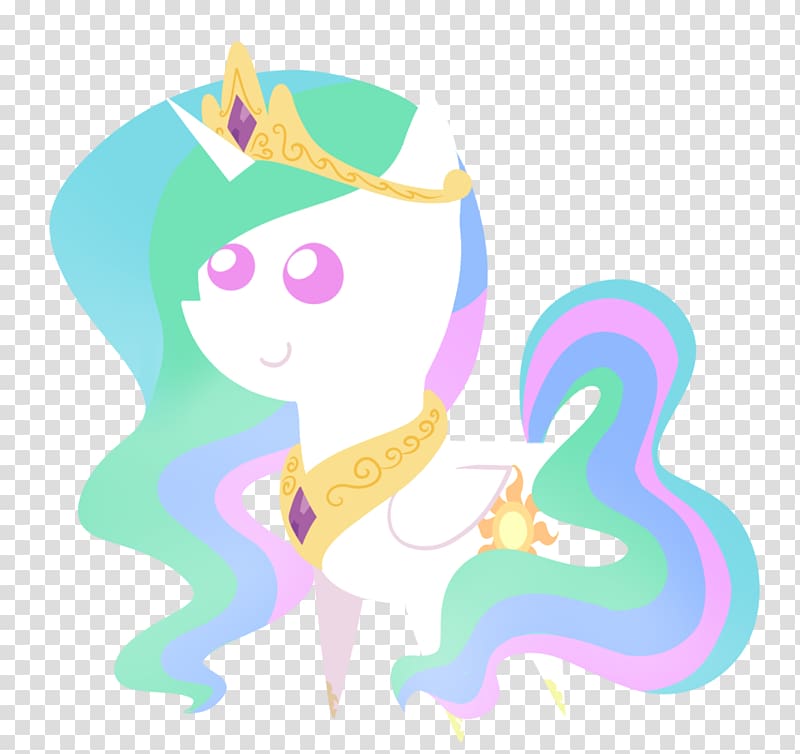 Princess Celestia My Little Pony: Friendship Is Magic fandom Drawing, Princess Chibi transparent background PNG clipart