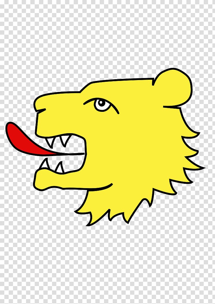 Heads in heraldry Lion Figura March Pursuivant, lion head transparent background PNG clipart