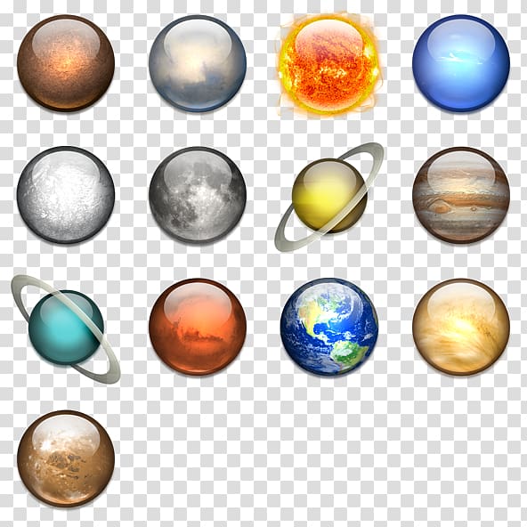 The planetary system Learn about the Solar System, System transparent background PNG clipart