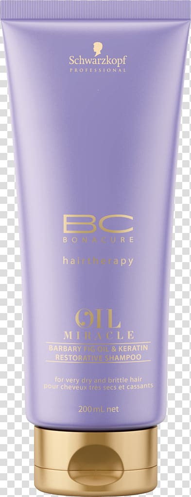 Schwarzkopf BC Oil Miracle Gold Shimmer Treatment Schwarzkopf Professional BC Oil Miracle with Rose Oil Shampoo, oil transparent background PNG clipart