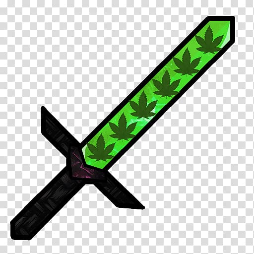 Minecraft Transparent Diamond Sword - Minecraft Diamond Sword Crossed  Clipart, clipart, png clipart