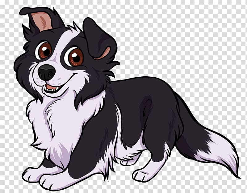 Dog breed Puppy Border Collie Rough Collie T-shirt, puppy transparent background PNG clipart