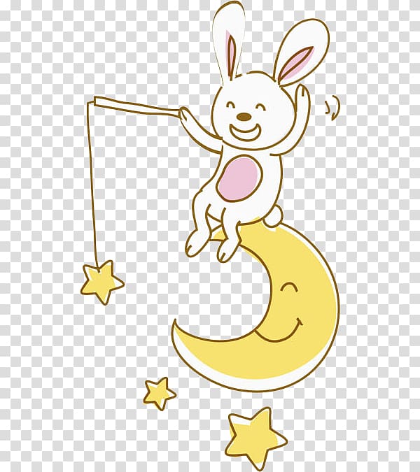 , Lovely rabbit transparent background PNG clipart