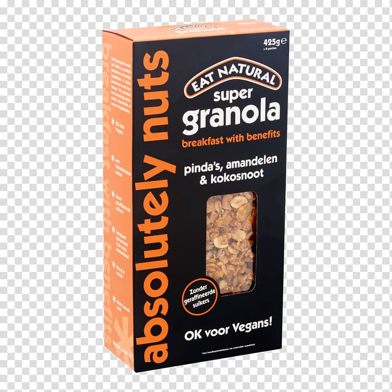 Granola Muesli Breakfast cereal Brittle Nut, granola bar transparent background PNG clipart