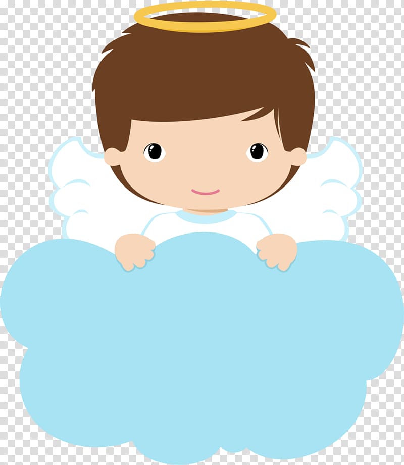 cherub behind cloud illustration, Baptism Angel Drawing , baptism transparent background PNG clipart