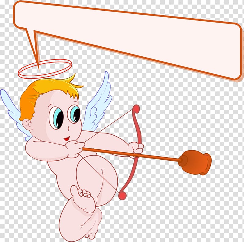 Love Cartoon Cupid, Cartoon Cupid transparent background PNG clipart