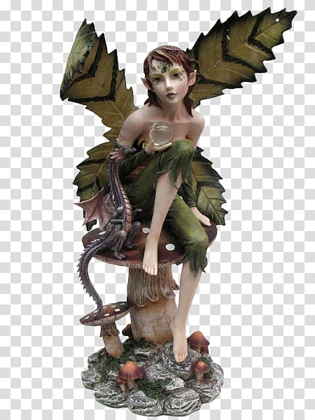 Fairy Figurine Statue Féerie Polyresin, Fairy transparent background PNG clipart