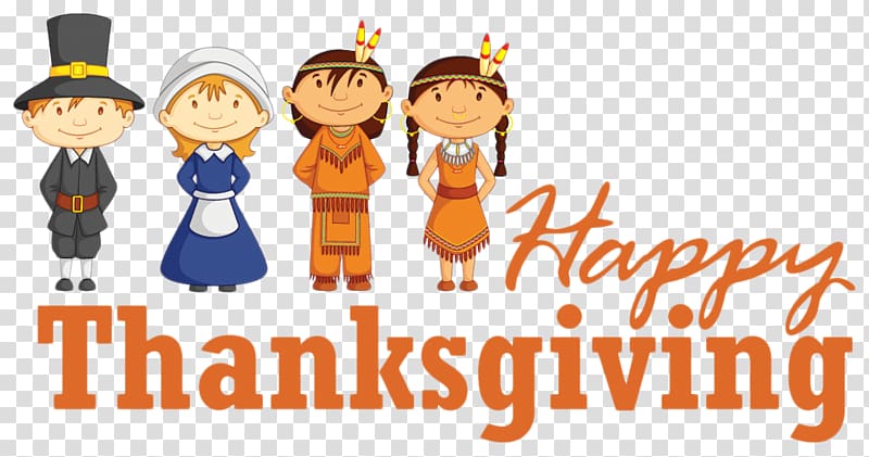 Happy Thanksgiving illustration, Old Indian Meeting House Thanksgiving dinner Native Americans in the United States Plymouth Colony, Happy Thanksgiving with Pilgrim and Native Americans transparent background PNG clipart