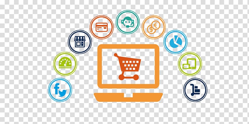 Web development E-commerce Magento Business Online shopping, web banner transparent background PNG clipart