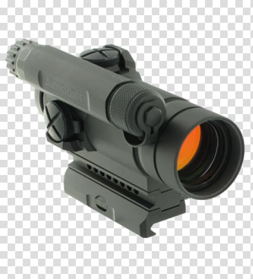 Aimpoint CompM4 Aimpoint AB Red dot sight Reflector sight, Aimpoint Compm2 transparent background PNG clipart