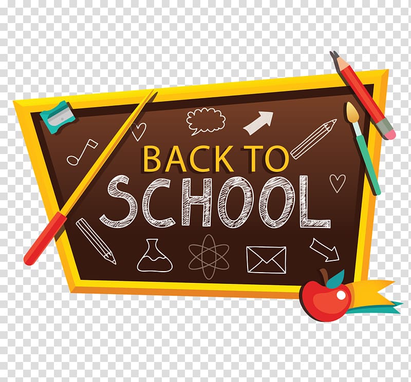 back to school advertisement, Middle school Student Elementary school First day of school, school transparent background PNG clipart