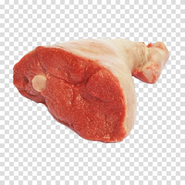Raw foodism Ham Lamb and mutton Meat Leg, Lamb transparent background PNG clipart