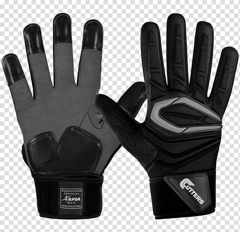 American Football Protective Gear Lineman Glove Sport, gloves transparent background PNG clipart