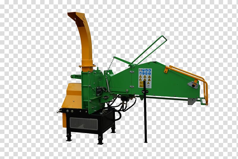 Woodchipper Machine Tractor Hydraulics, wood transparent background PNG clipart