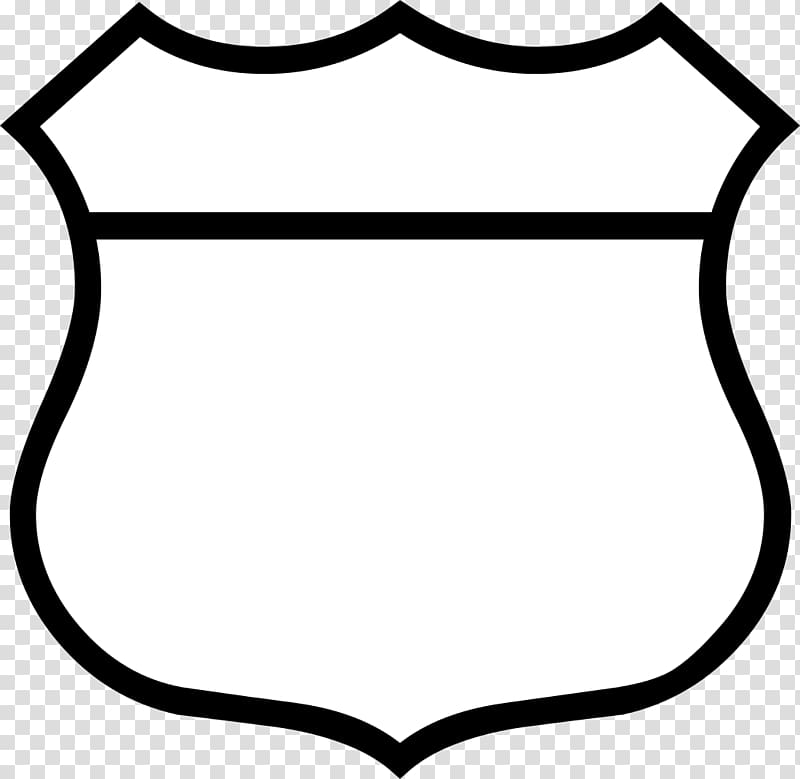 white and black route signage border, U.S. Route 66 Highway shield US Interstate highway system Traffic sign, Road Outline transparent background PNG clipart