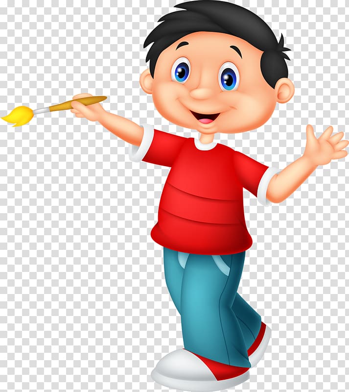 Painting Paintbrush Cartoon Drawing, painting transparent background PNG clipart