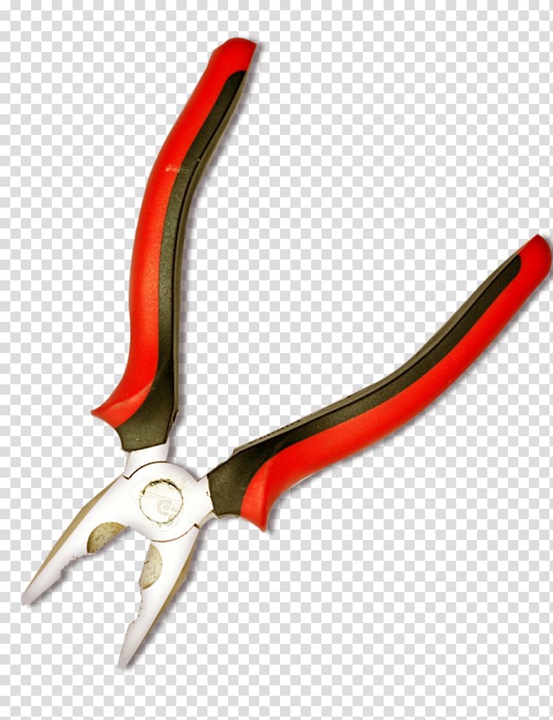 Diagonal pliers Tool Lineman\'s pliers, pliers transparent background PNG clipart