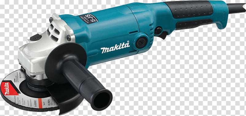 Makita Angle grinder Grinding machine Tool Saw, Angle Grinder transparent background PNG clipart