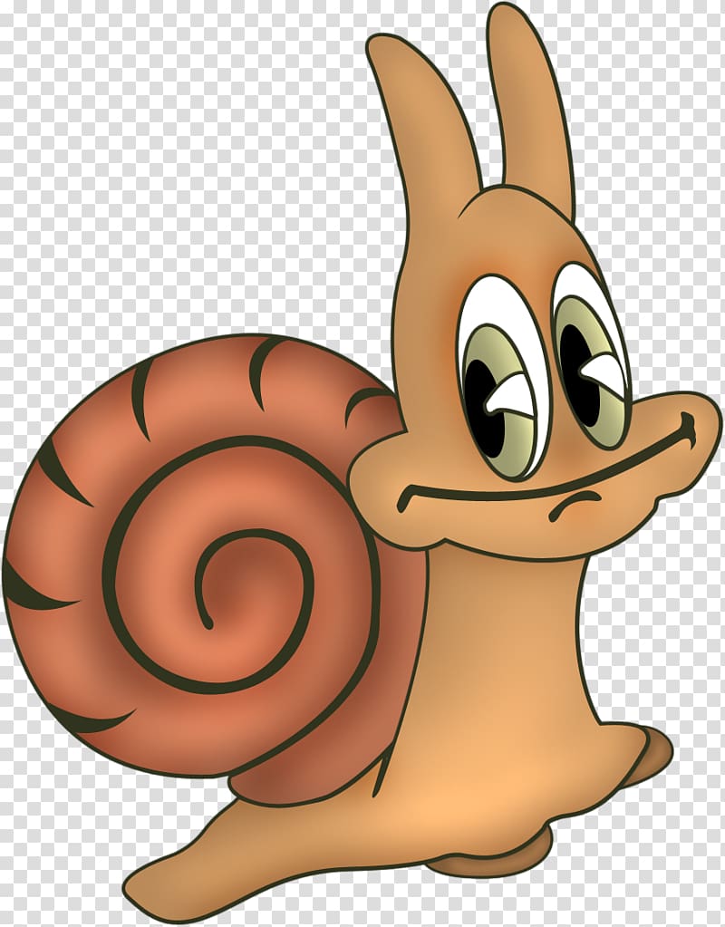 brown snail , Pongo Snail , Snail Cartoon transparent background PNG clipart