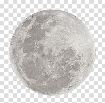 gray full moon, Bright Moon transparent background PNG clipart
