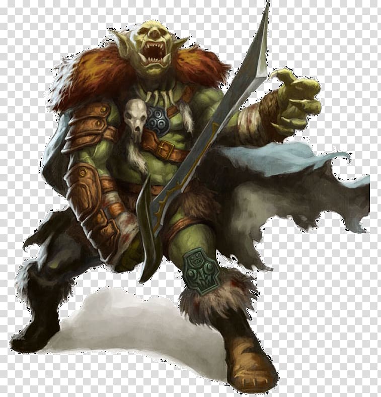 Pathfinder Roleplaying Game Dungeons & Dragons Half-orc Role-playing game, others transparent background PNG clipart