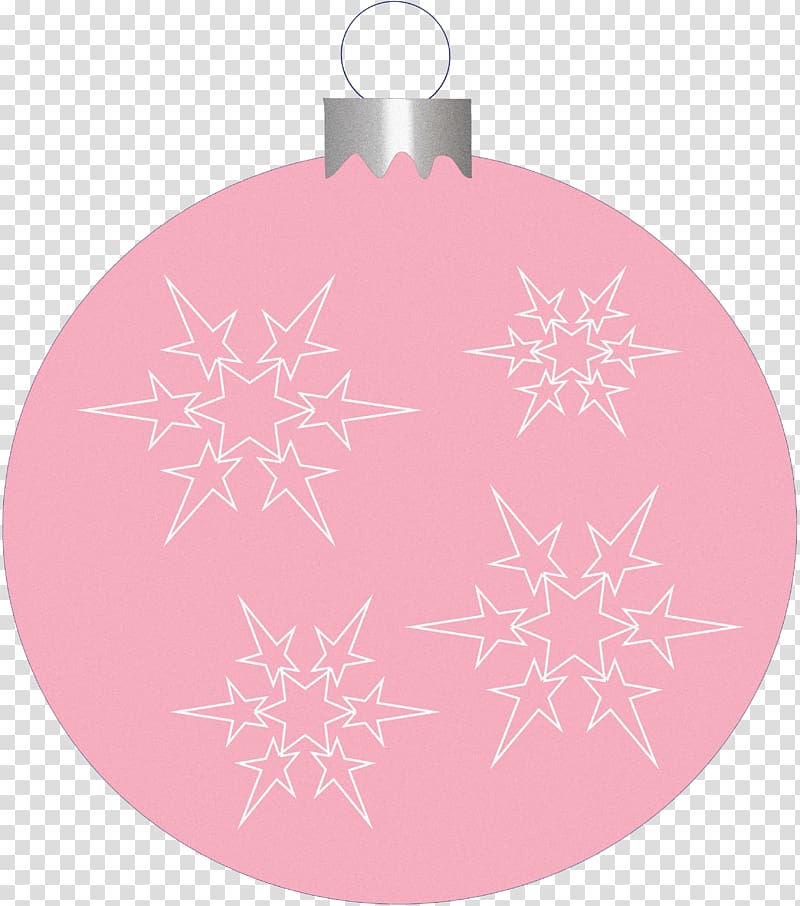 Christmas ornament Pink M RTV Pink, christmas transparent background PNG clipart