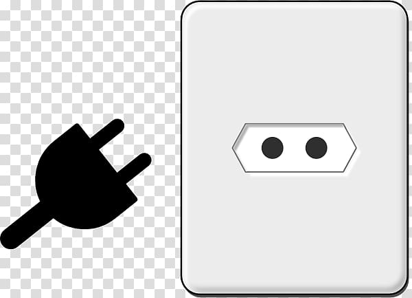 AC power plugs and sockets Electricity Extension Cords Power cord , Socket transparent background PNG clipart
