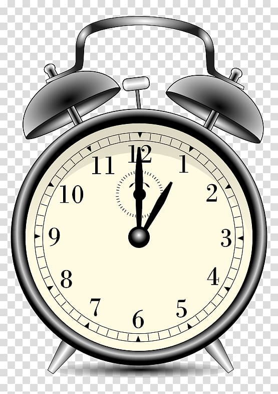 Alarm clock transparent background PNG clipart