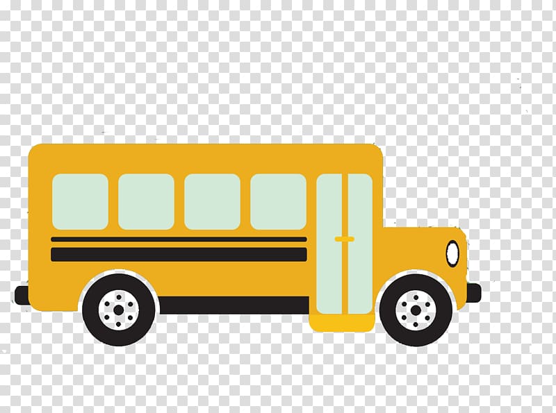 School bus Yellow, School bus illustration transparent background PNG clipart