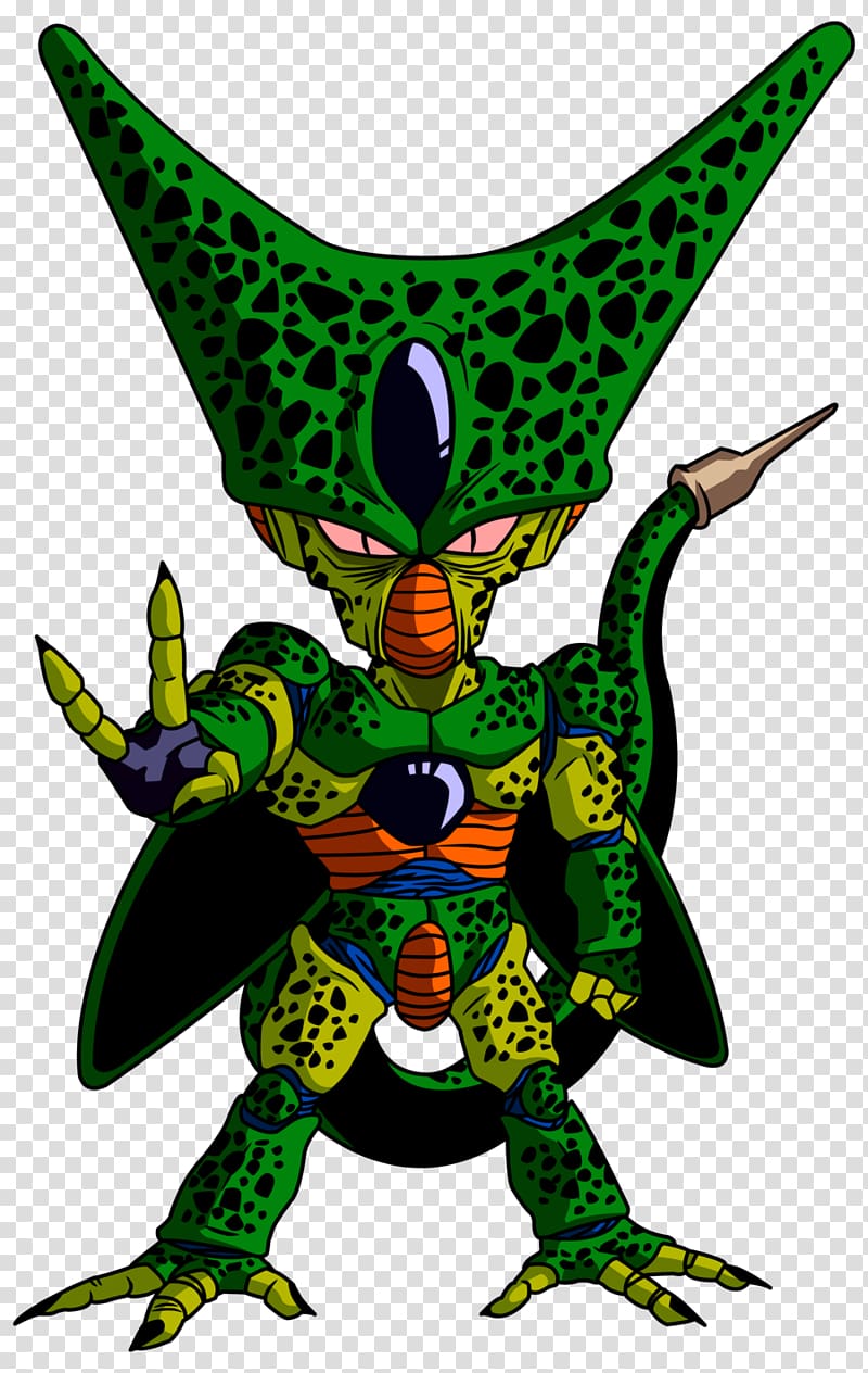 Frieza Trunks Cell Chibi Dragon Ball, cell transparent background PNG clipart