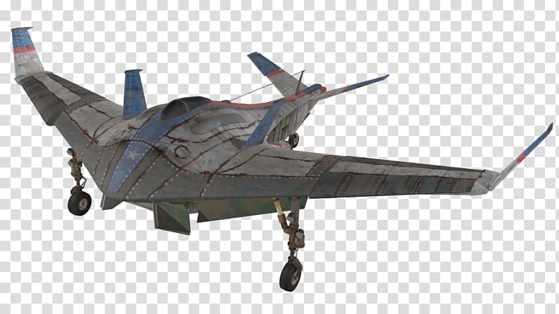 Fallout: New Vegas Fallout 4 Jet aircraft Airplane, paper plane transparent background PNG clipart