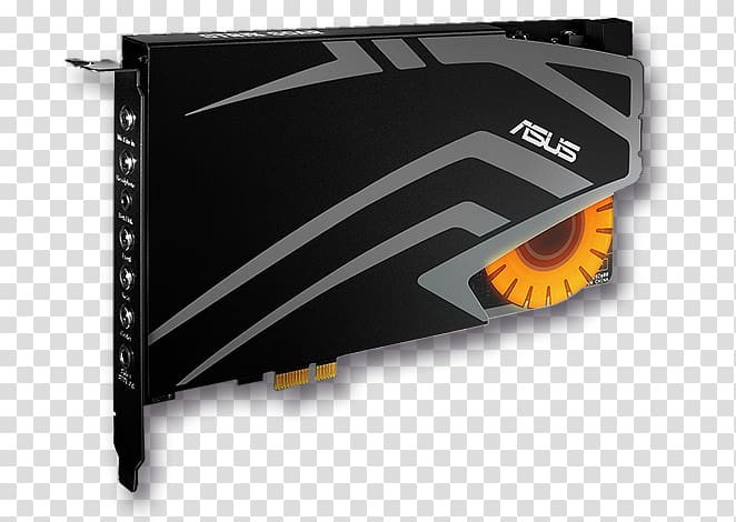 Sound Cards & Audio Adapters PCI Express ASUS STRIX RAID PRO 7.1 surround sound ASUS STRIX RAID DLX Hardware/Electronic, Strix Struma transparent background PNG clipart