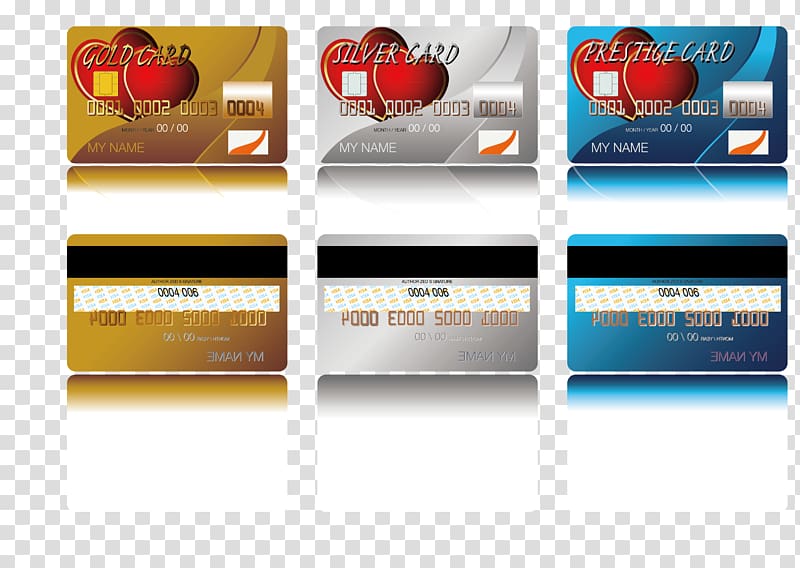 Credit card Euclidean Illustration, Love Credit Card transparent background PNG clipart