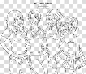 anime best friend coloring pages