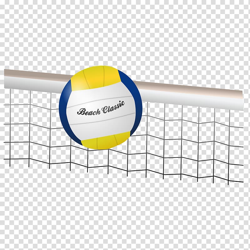 Beach volleyball Volleyball net , Vollyball transparent background PNG clipart