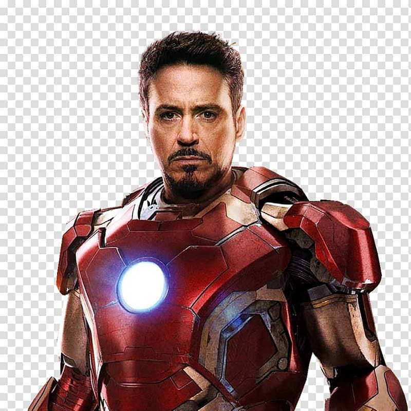 Marvel Iron Man-illustration, Robert Downey Jr. Iron Man Black Panther Captain America Avengers: Age of Ultron, ironman transparent background PNG clipart