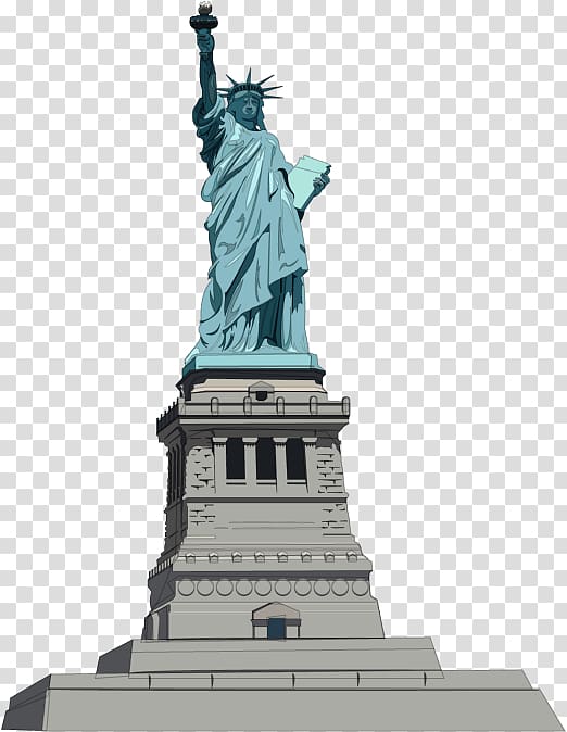 Statue of Liberty, New York , Statue Of Liberty Illustration transparent background PNG clipart