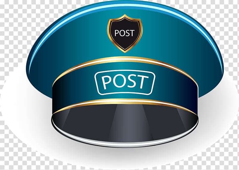 Police 3D computer graphics Icon, Blue police hat transparent background PNG clipart