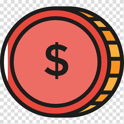 Money Coin Icon, Bargaining chip transparent background PNG clipart